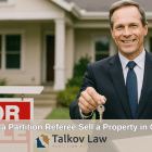 How Does a Partition Referee Sell Property in California?